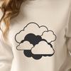 Free Vector Sky Symbol A simple, vector illustration of a cloud in the sky.