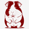Free Vector Art of a Guinea Pet A high-quality vector illustration of a Guinea Pig suitable for printing or digital use.