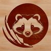 A detailed illustration of a badger, a wild animal known for its distinctive appearance.