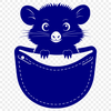 A wild animal with a distinctive pocket on its face, suitable for digital use in various formats.