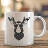 Moose in Cool Shades Illustration A stylized illustration of a wild animal wearing sunglasses, suitable for vector art and design projects.