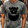 Illustration of a wild possum animal with a distinctive pocket on its face.