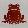 Toad Vector Graphic Art A vector illustration of a wild animal, specifically a toad, suitable for digital design and cutting machine applications.