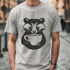 A digital illustration of a European badger in a woodland setting.
