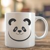 Beautiful Asian Animal SVG An illustration of a wild panda, suitable for vector design and commercial use.