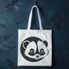 Wildlife Illustration Skunk SVG A digitally illustrated skunk in vector format.
