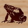 SVG Wild Animal Graphics A detailed illustration of a wild toad, ideal for vector designs and projects.