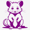 Vector Possum Illustration A illustration of a marsupial possum in a vector format.