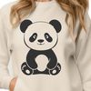 Beautiful Panda Animal Graphics Close-up illustration of a wild panda animal in vector format.
