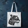 Wild Cat Close-Up Design A close-up illustration of an ocelot's head with distinctive markings, suitable for vector design projects.