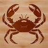 Crab Vector Graphics Design An SVG design featuring a realistic wild animal - a crab.