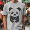 Panda Clip Art Graphics Vector graphics of a panda animal designed for commercial and personal use.