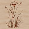 Beautiful Floral SVG Illustration of a single wild flower with intricate petals, suitable for vector graphics and design projects.