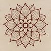Beautiful Nature-Inspired Flower Art A colorful illustration of a wild flower in full bloom, set against a natural background.