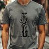 Digital Cowboy Character Vector Art Illustrated cowboy character in a digital vector format suitable for various uses.