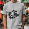 Traditional American Cowboy Hat Outline Design Simple outline design of a traditional American-style cowboy hat.