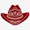 A traditional cowboy hat made from rugged leather and worn by cowboys in the American West.