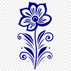 Stunning Wild Flower In SVG For Free Download