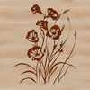 Colorful Nature Illustration A colorful illustration of a wildflower, suitable for digital designs and crafts.