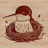 Vector Illustration of a Hummingbird Illustration of a hummingbird in flight, a vector graphic designed for commercial or personal use.