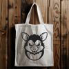 Free Vector Possum Graphic A vector illustration of a common Australian nocturnal marsupial animal.