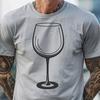 Elegant Glass of Wine Design Illustrated glass containing a red wine, suitable for vector graphics and digital designs.
