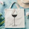A Glass of Red Wine Illustration A detailed illustration of a wine glass filled with red wine.