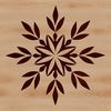 Beautiful Snowflakes Clip Art Free A delicate snowflake design made from intricate vector lines, suitable for various digital applications.