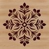 Winter Wonder Design A delicate, intricate winter snowflake design created with vector art.