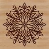 Ornate Snowflake Clip Art Vector A delicate, ornate snowflake with intricate patterns, suitable for winter designs.