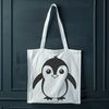Free Bird Svg Clip Art Design Download A detailed illustration of a penguin in various poses, designed as vector art.