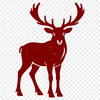 A reindeer illustration in vector format, suitable for commercial or personal use.