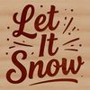 A collection of Christmas quotes in a bold, easy-to-read font with snowflakes and winter elements.