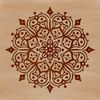 Beautiful Six-Pointed Snowflake Vector Design An elegant vector illustration of a single six-pointed snowflake with frosty edges.
