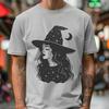 Beautiful Witch Printable Image - Free SVG Download