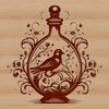Enchanted Potion Ingredients Vector Graphic Vector graphic of magical potion ingredients and enchanted symbols, perfect for crafting unique stencils or clip art designs.