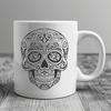 Ornate Skull In DXF - Free Digital Download