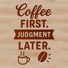 Coffee Lovers' Funny Sayings Vector quotes with humorous coffee-themed sayings in a modern design.