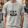A digital illustration of a badger, a wild animal native to many parts of the world.