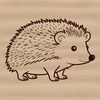 Cute Wildlife Design Vector A detailed digital illustration of a hedgehog in various poses.