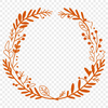 Free Decorative Wreath SVG Download A decorative floral wreath designed as a vector graphic, suitable for various design applications.