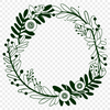 Editable SVG Wreath Template Download A floral wreath design created as an editable vector art file in SVG format.