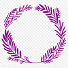 Floral Wreath Illustration in High-Quality SVG Format A high-quality digital floral wreath illustration suitable for various cutting machines and graphic design software.