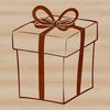 Free Clip Art Box Template A simple, flat vector illustration of a standard gift box with a lid and handles.