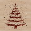 Beautiful Winter Decorations SVG File An editable vector graphic of a traditional Christmas tree design suitable for various applications.