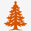 A stylized Christmas tree graphic in vector format.