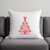A classic Christmas tree illustration designed as vector art for commercial or personal use.