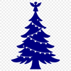 A traditional Christmas tree illustration in vector format, ideal for commercial and personal use.