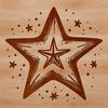 High-Quality Star Graphic Design A high-quality vector star graphic designed with precision for various applications including digital and print media.