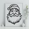 Beautiful Santa Claus - Sublimation PNG